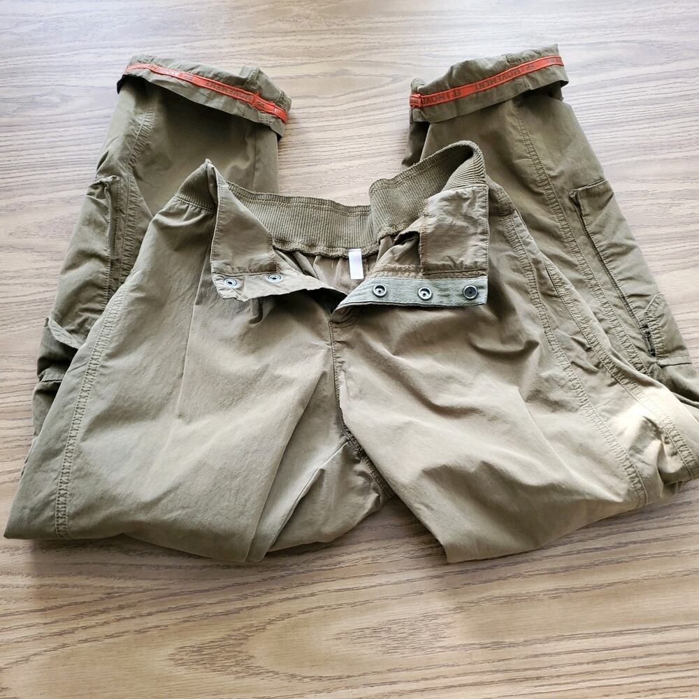 Free People Movement Pants Womens Small Khaki Mesmerize Me Pant Cargo - Picture 6 of 14